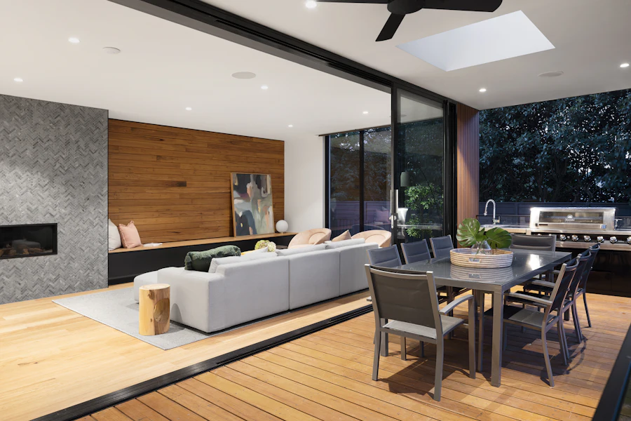 Living room listing photo